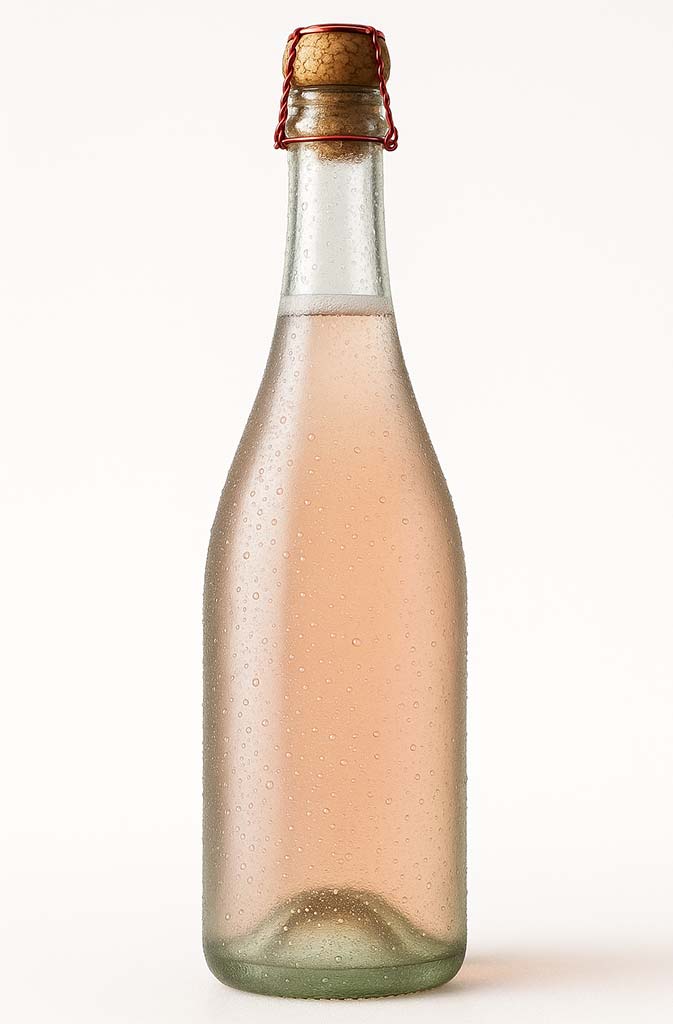 EVA Bouteille champagne avec pose du muselet EVA Bouteille champagne avec pose du muselet